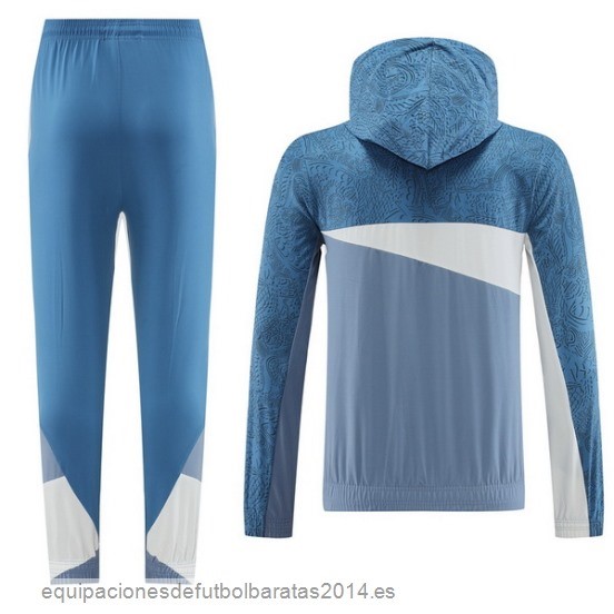 Nuevo Conjunto Completo Rompevientos Marsella 23/24 Azul Baratas